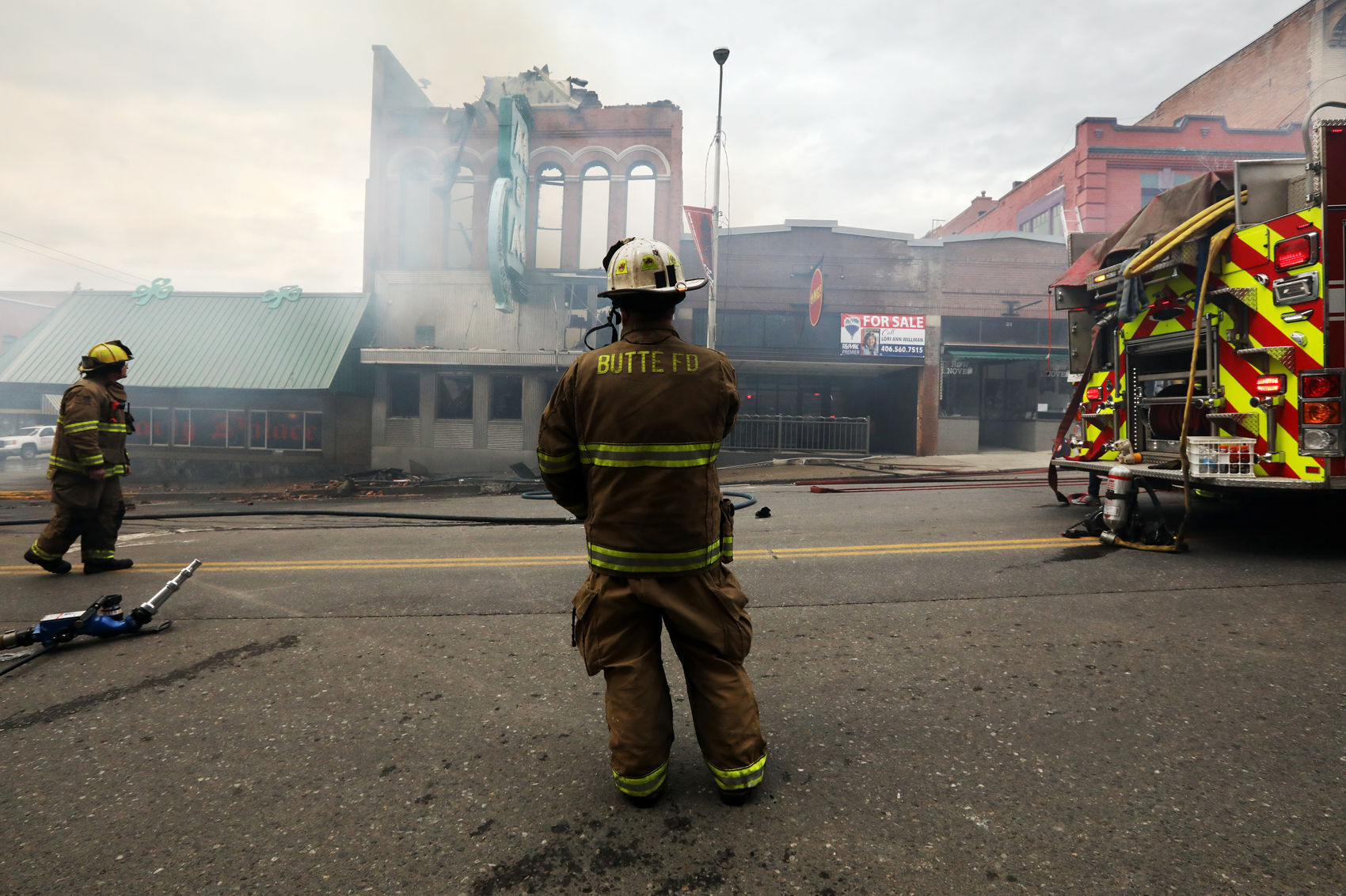 Historic M&M Bar and Cafe Fire